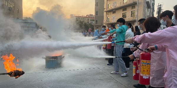 太阳集团消防安全防火演练